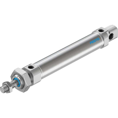 Festo Pneumatic Cylinder - 19248, 25mm Bore, 100mm Stroke, DSNU Series, Double Acting