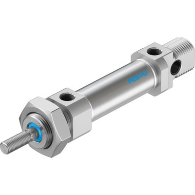 Festo Pneumatic Cylinder - 19208, 20mm Bore, 25mm Stroke, DSNU Series, Double Acting