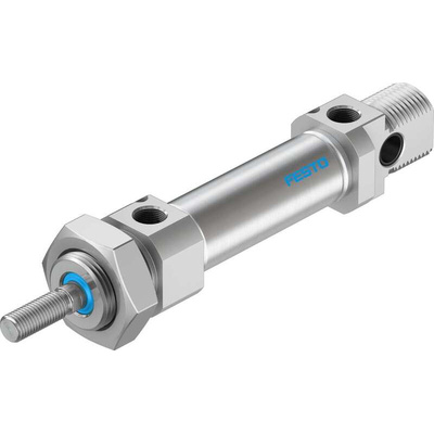 Festo Pneumatic Cylinder - 33974, 20mm Bore, 25mm Stroke, DSNU Series, Double Acting