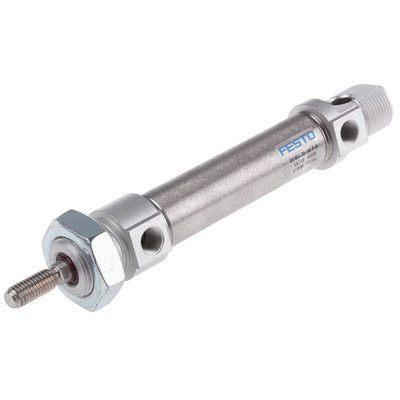 Festo Pneumatic Cylinder - 19210, 20mm Bore, 50mm Stroke, DSNU Series, Double Acting