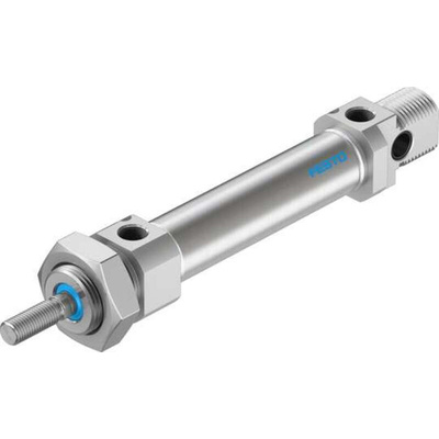 Festo Pneumatic Cylinder - 19237, 20mm Bore, 50mm Stroke, DSNU Series, Double Acting