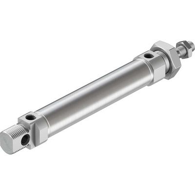 Festo Pneumatic Cylinder - 19223, 25mm Bore, 100mm Stroke, DSNU Series, Double Acting