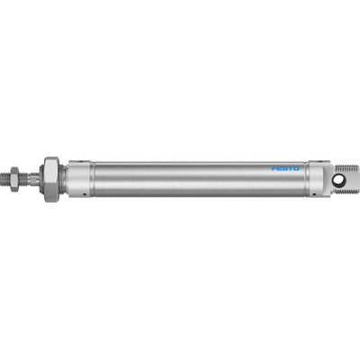 Festo Pneumatic Cylinder - 19249, 25mm Bore, 125mm Stroke, DSNU Series, Double Acting