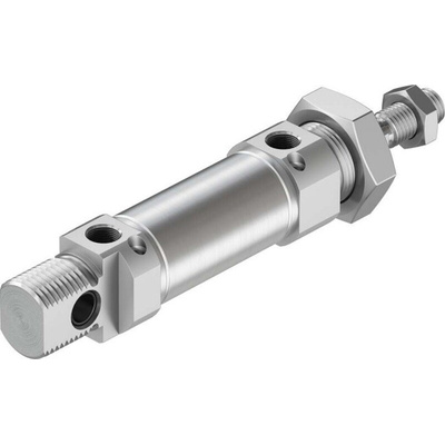 Festo Pneumatic Cylinder - 1908313, 25mm Bore, 15mm Stroke, DSNU Series, Double Acting