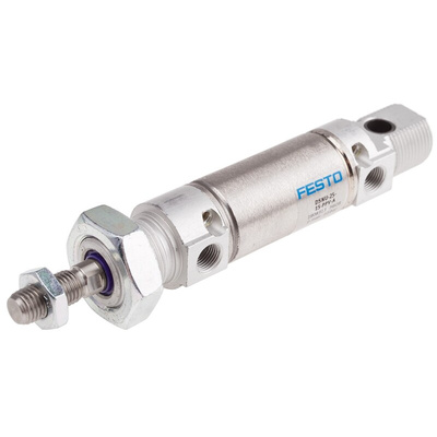 Festo Pneumatic Cylinder - 1908313, 25mm Bore, 15mm Stroke, DSNU Series, Double Acting