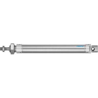 Festo Pneumatic Piston Rod Cylinder - 19250, 25mm Bore, 160mm Stroke, DSNU Series, Double Acting