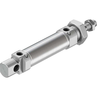 Festo Pneumatic Piston Rod Cylinder - 19245, 25mm Bore, 40mm Stroke, DSNU Series, Double Acting