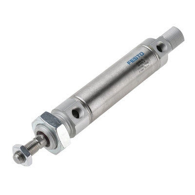 Festo Pneumatic Cylinder - 559284, 25mm Bore, 50mm Stroke, DSNU Series, Double Acting