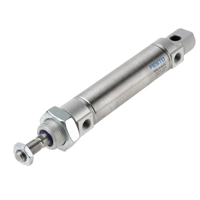 Festo Pneumatic Cylinder - 1908309, 25mm Bore, 60mm Stroke, DSNU Series, Double Acting
