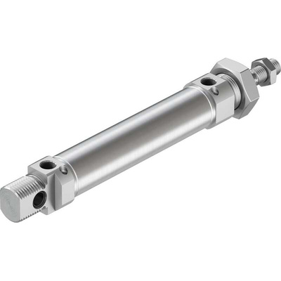 Festo Pneumatic Cylinder - 19247, 25mm Bore, 80mm Stroke, DSNU Series, Double Acting