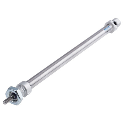 Festo Pneumatic Cylinder - 19197, 12mm Bore, 200mm Stroke, DSNU Series, Double Acting