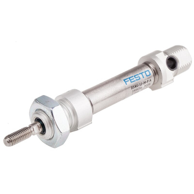 Festo Pneumatic Cylinder - 1908256, 12mm Bore, 20mm Stroke, DSNU Series, Double Acting