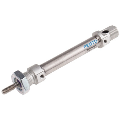 Festo Pneumatic Cylinder - 19192, 12mm Bore, 50mm Stroke, DSNU Series, Double Acting