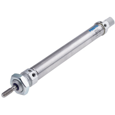 Festo Pneumatic Cylinder - 19232, 16mm Bore, 100mm Stroke, DSNU Series, Double Acting