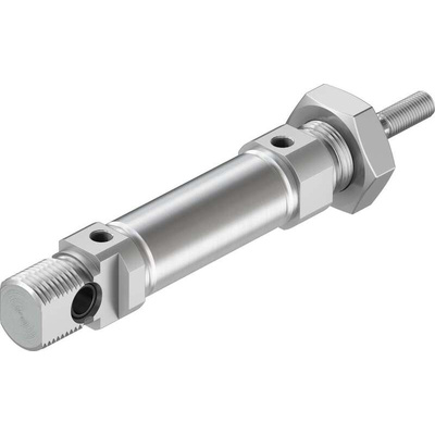 Festo Pneumatic Cylinder - 19198, 16mm Bore, 10mm Stroke, DSNU Series, Double Acting