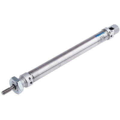 Festo Pneumatic Cylinder - 19233, 16mm Bore, 125mm Stroke, DSNU Series, Double Acting