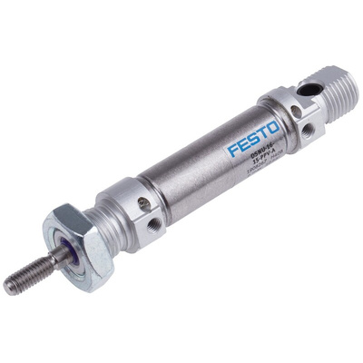 Festo Pneumatic Cylinder - 1908267, 16mm Bore, 15mm Stroke, DSNU Series, Double Acting