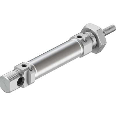 Festo Pneumatic Cylinder - 33973, 16mm Bore, 25mm Stroke, DSNU Series, Double Acting