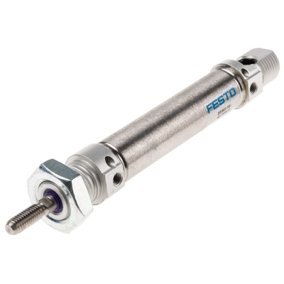 Festo Pneumatic Piston Rod Cylinder - 19229, 16mm Bore, 40mm Stroke, DSNU Series, Double Acting