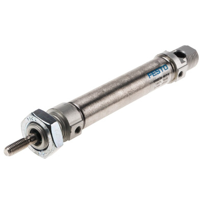 Festo Pneumatic Piston Rod Cylinder - 19201, 16mm Bore, 50mm Stroke, DSNU Series, Double Acting