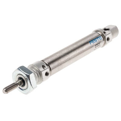 Festo Pneumatic Cylinder - 19230, 16mm Bore, 50mm Stroke, DSNU Series, Double Acting