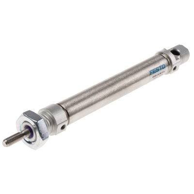 Festo Pneumatic Cylinder - 19202, 16mm Bore, 80mm Stroke, DSNU Series, Double Acting