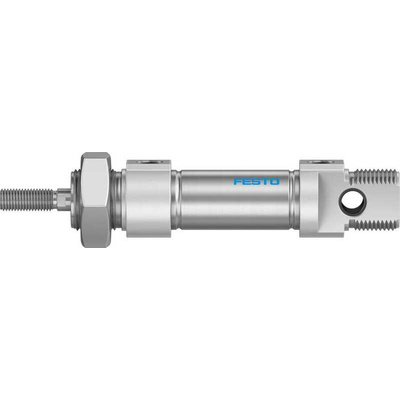 Festo Pneumatic Cylinder - 19207, 20mm Bore, 10mm Stroke, DSNU Series, Double Acting