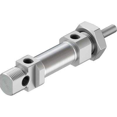 Festo Pneumatic Cylinder - 19207, 20mm Bore, 10mm Stroke, DSNU Series, Double Acting