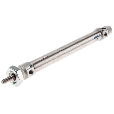 Festo Pneumatic Cylinder - 19241, 20mm Bore, 160mm Stroke, DSNU Series, Double Acting
