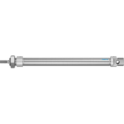 Festo Pneumatic Cylinder - 19215, 20mm Bore, 200mm Stroke, DSNU Series, Double Acting