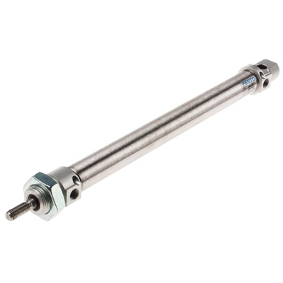 Festo Pneumatic Cylinder - 19242, 20mm Bore, 200mm Stroke, DSNU Series, Double Acting