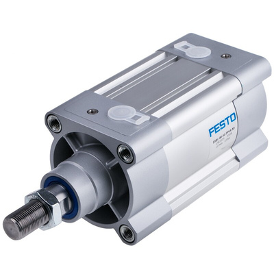 Festo Pneumatic Piston Rod Cylinder - 1383335, 80mm Bore, 50mm Stroke, DSBC Series, Double Acting