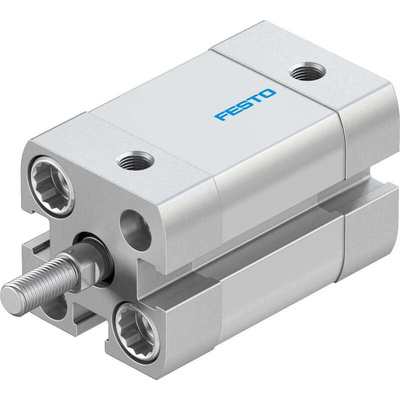 Festo Pneumatic Cylinder - 536205, 12mm Bore, 10mm Stroke, ADN Series, Double Acting