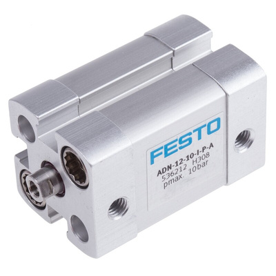 Festo Pneumatic Cylinder - 536212, 12mm Bore, 10mm Stroke, ADN Series, Double Acting