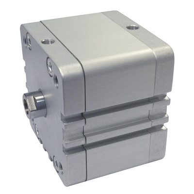 RS PRO Pneumatic Compact Cylinder - 50mm Bore, 80mm Stroke, Double Acting