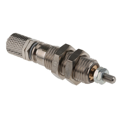 SMC Pneumatic Piston Rod Cylinder - 6mm Bore, 10mm Stroke, CJP Series, Single Acting
