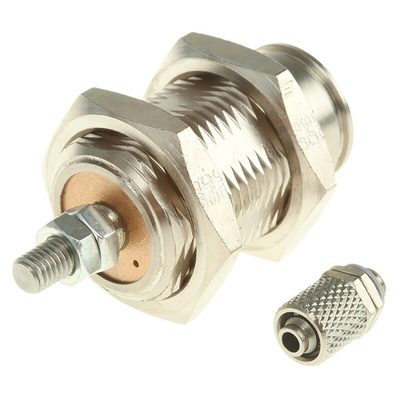 SMC Pneumatic Piston Rod Cylinder - 15mm Bore, 15mm Stroke, CJP Series, Single Acting