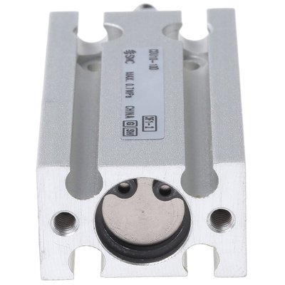 SMC Pneumatic Piston Rod Cylinder - 10mm Bore, 10mm Stroke, CU Series, Double Acting