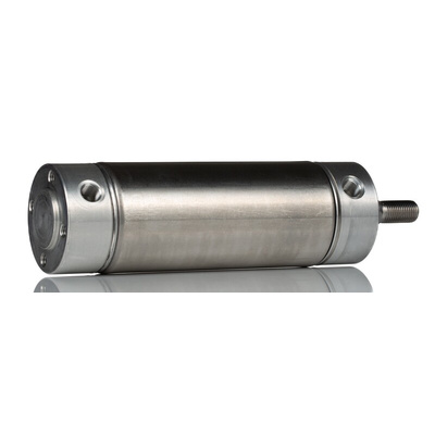 Norgren Pneumatic Piston Rod Cylinder - 50mm Bore, 80mm Stroke, RT/57210/M/25 Series, Double Acting