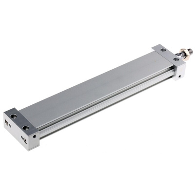SMC Pneumatic Piston Rod Cylinder - 25mm Bore, 200mm Stroke, MU Series, Double Acting