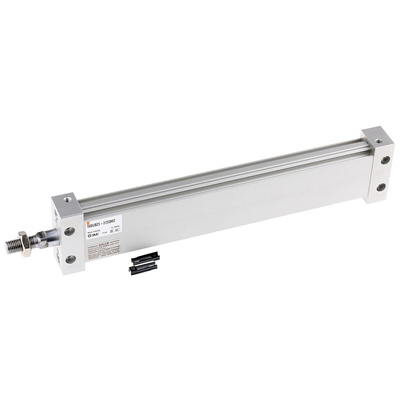 SMC Pneumatic Piston Rod Cylinder - 25mm Bore, 200mm Stroke, MU Series, Double Acting