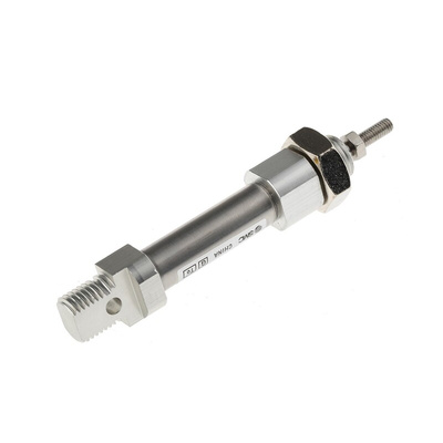 SMC Pneumatic Piston Rod Cylinder - 10mm Bore, 10mm Stroke, C85 Series, Double Acting