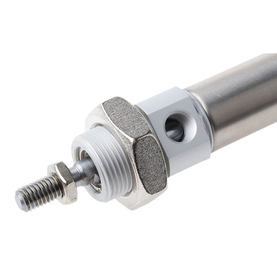 SMC Pneumatic Piston Rod Cylinder - 20mm Bore, 100mm Stroke, C85 Series, Double Acting