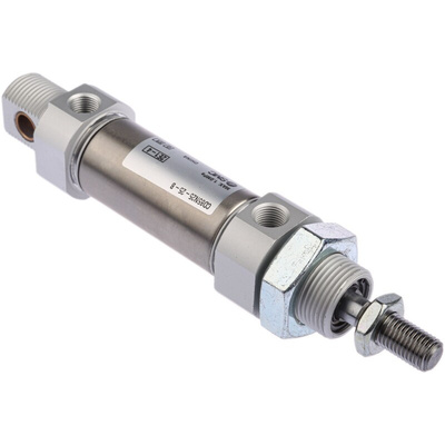 SMC Pneumatic Piston Rod Cylinder - 25mm Bore, 25mm Stroke, C85 Series, Double Acting