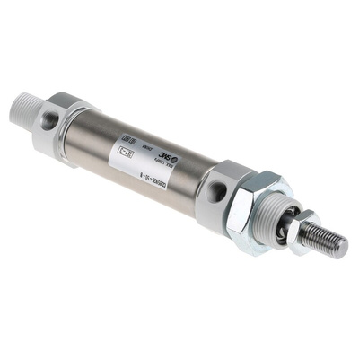 SMC Pneumatic Piston Rod Cylinder - 25mm Bore, 50mm Stroke, C85 Series, Double Acting