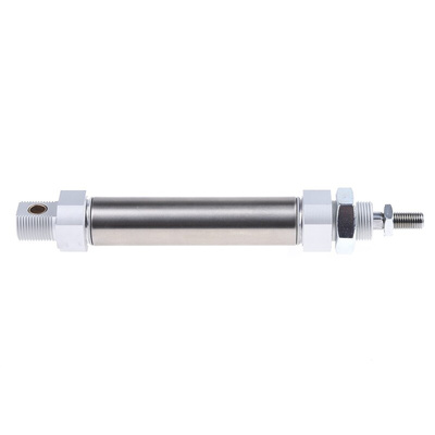 SMC Pneumatic Piston Rod Cylinder - 25mm Bore, 80mm Stroke, C85 Series, Double Acting