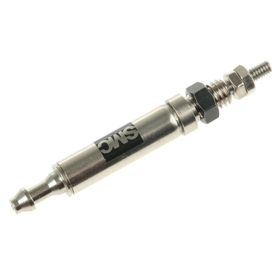 SMC Pneumatic Piston Rod Cylinder - 4mm Bore, 5mm Stroke, CJ1 Series, Single Acting