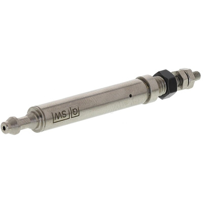 SMC Pneumatic Piston Rod Cylinder - 4mm Bore, 10mm Stroke, CJ1 Series, Single Acting