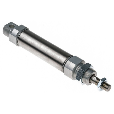 Norgren Pneumatic Roundline Cylinder - 25mm Bore, 40mm Stroke, RM/8000/M Series, Double Acting