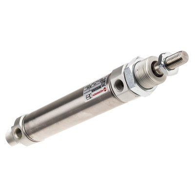 IMI Norgren Pneumatic Roundline Cylinder - 25mm Bore, 80mm Stroke, RM/8000/M Series, Double Acting